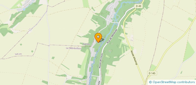 localisation de l'entreprise MONSIEUR ANTONIO ESCOBAR  LE MEREVILLOIS