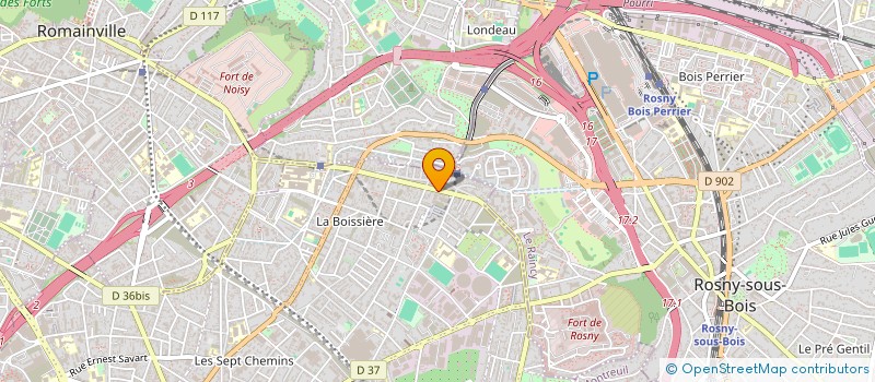 localisation de l'entreprise MONSIEUR ANTONIO-FABIAN SOSOI  MONTREUIL