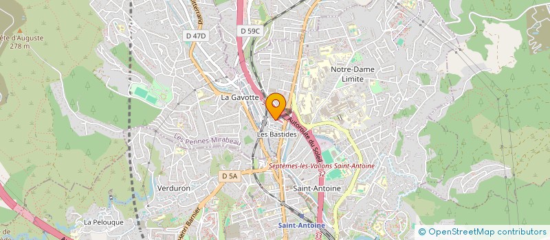 localisation de l'entreprise MONSIEUR ANTONIO FAGUNDES FARIA à MARSEILLE
