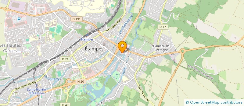 localisation de l'entreprise MONSIEUR ANTONIO FARDILHA  ETAMPES