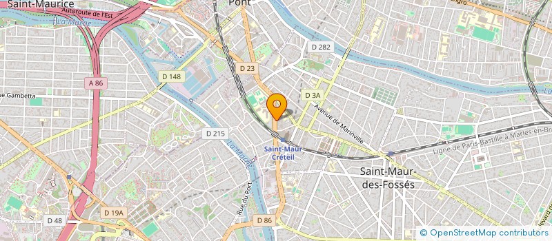 localisation de l'entreprise MONSIEUR ANTONIO FAUSTINO à SAINT-MAUR-DES-FOSSES