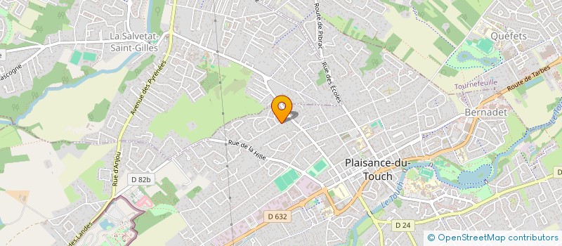 localisation de l'entreprise MONSIEUR ANTONIO FERNANDES  PLAISANCE-DU-TOUCH