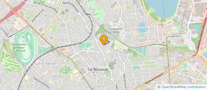 localisation de l'entreprise MONSIEUR ANTONIO FERNANDES à LE BOUSCAT