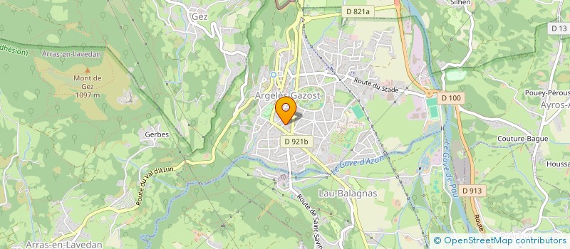 localisation de l'entreprise MONSIEUR ANTONIO FERNANDES  ARGELES-GAZOST