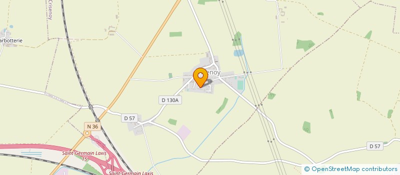 localisation de l'entreprise MONSIEUR ANTONIO FERNANDES  CRISENOY