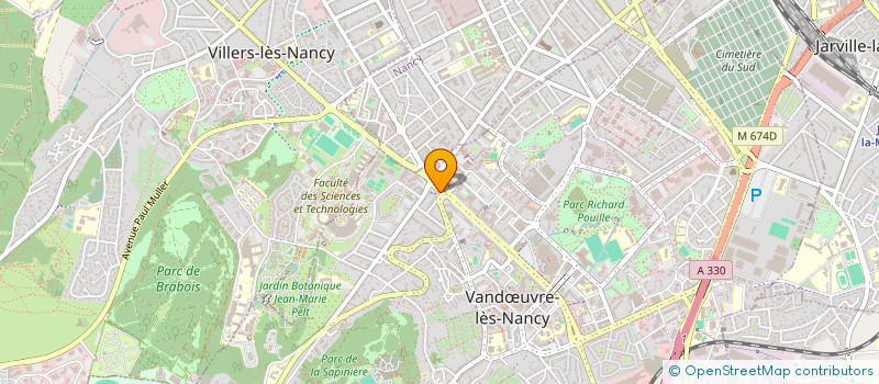 localisation de l'entreprise MONSIEUR ANTONIO FERNANDES RIBEIRO GIL à VANDŒUVRE-LES-NANCY