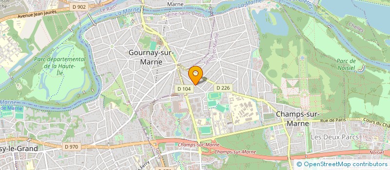 localisation de l'entreprise MONSIEUR ANTONIO FERNANDO  CHAMPS-SUR-MARNE