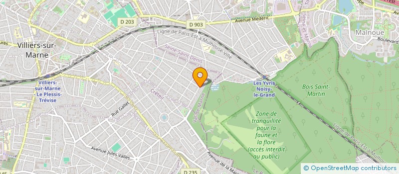 localisation de l'entreprise MONSIEUR ANTONIO FERRAZ  VILLIERS-SUR-MARNE