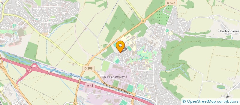 localisation de l'entreprise MONSIEUR ANTONIO FERREIRA  BOURGOIN-JALLIEU