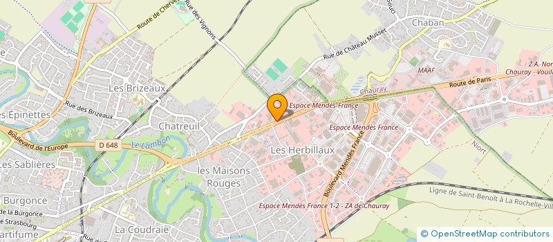 localisation de l'entreprise MONSIEUR ANTONIO FERREIRA  NIORT