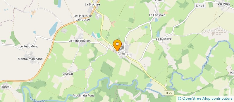 localisation de l'entreprise MONSIEUR ANTONIO FERREIRA à DROUX