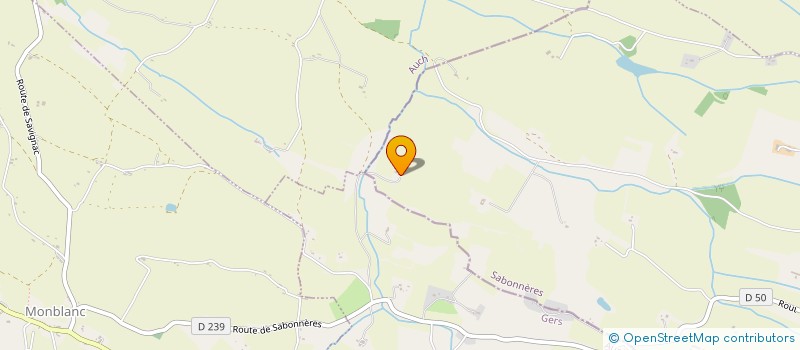 localisation de l'entreprise MONSIEUR ANTONIO FERREIRA DA SILVA  SABONNERES