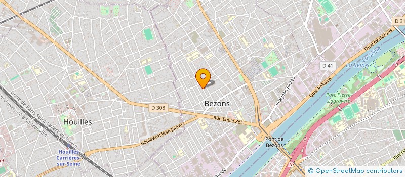 localisation de l'entreprise MONSIEUR ANTONIO FERREIRA DA SILVA à BEZONS