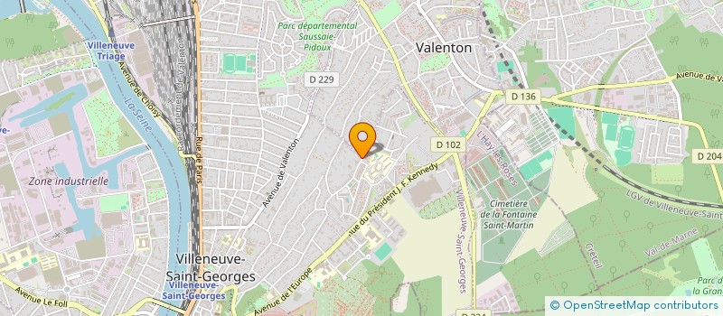 localisation de l'entreprise MONSIEUR ANTONIO FERREIRA LEITE  VILLENEUVE ST GEORGES