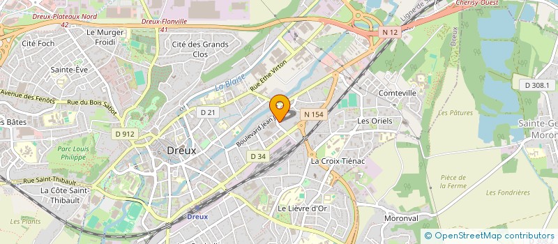 localisation de l'entreprise MONSIEUR ANTONIO FIGUEIREDO DA COSTA à DREUX