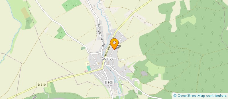 localisation de l'entreprise MONSIEUR ANTONIO FIORE  COINCY