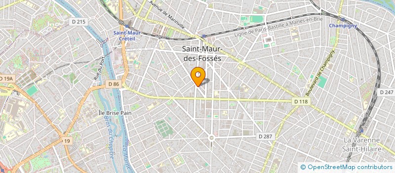 localisation de l'entreprise MONSIEUR ANTONIO FLAVIO GARCIA CIMORRA  SAINT-MAUR-DES-FOSSES