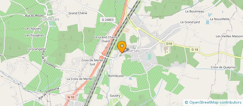 localisation de l'entreprise MONSIEUR ANTONIO FORTE  MARSAS