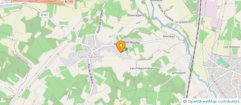 localisation de l'entreprise MONSIEUR ANTONIO FRANCO TAVARES à SAINT-SATURNIN