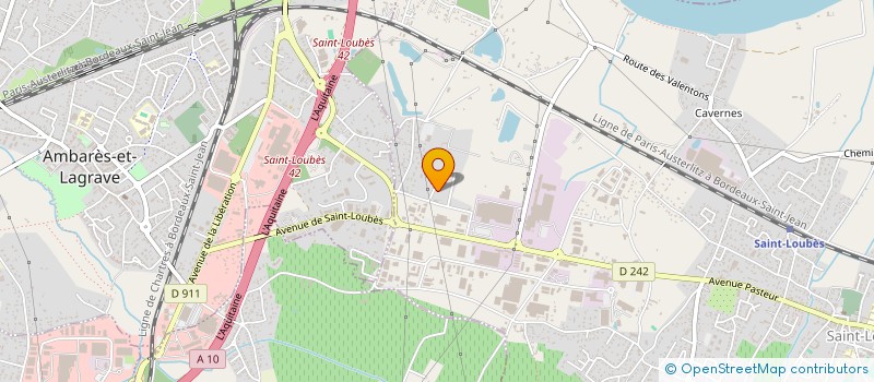 localisation de l'entreprise MONSIEUR ANTONIO FREITAS PEREIRA  SAINT-LOUBES