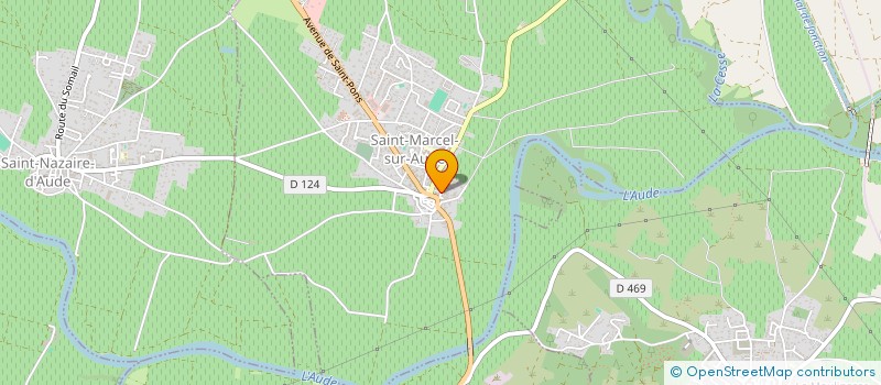localisation de l'entreprise MONSIEUR ANTONIO FULRAD  SAINT-MARCEL-SUR-AUDE