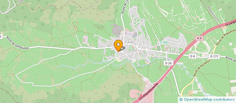 localisation de l'entreprise MONSIEUR ANTONIO GARCIA  TAVEL