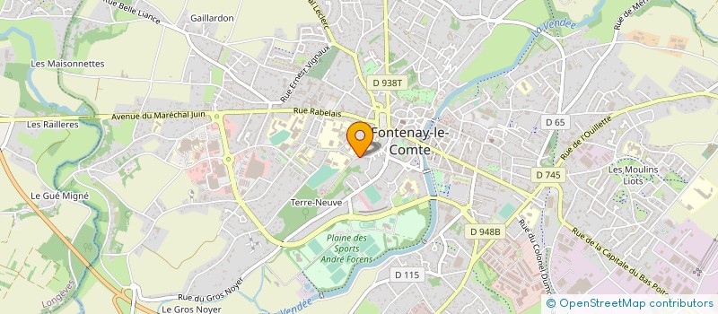 localisation de l'entreprise MONSIEUR ANTONIO GARCIA à FONTENAY-LE-COMTE