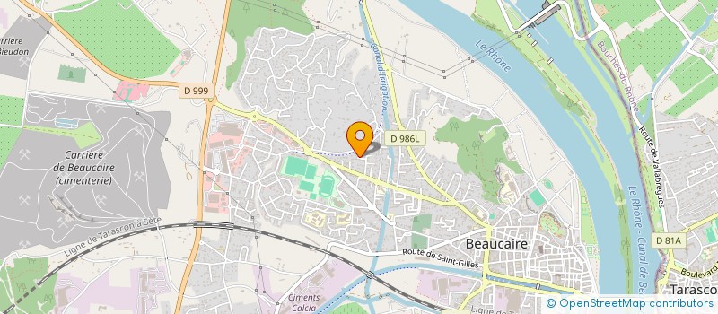 localisation de l'entreprise MONSIEUR ANTONIO GARCIA  BEAUCAIRE