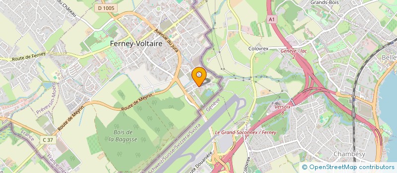 localisation de l'entreprise MONSIEUR ANTONIO GEORGES à FERNEY-VOLTAIRE