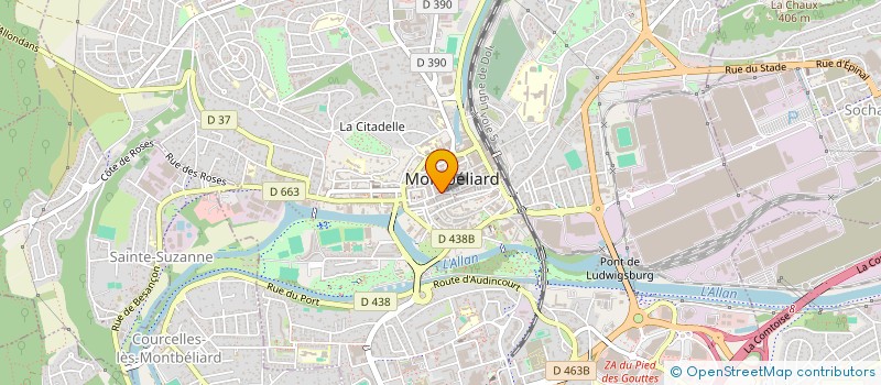 localisation de l'entreprise MONSIEUR ANTONIO GIAFFREDA à MONTBELIARD