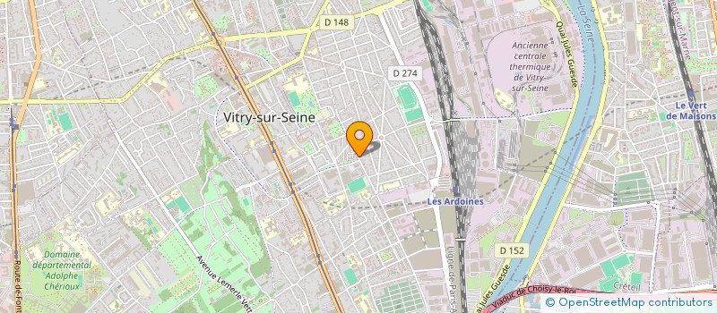 localisation de l'entreprise MONSIEUR ANTONIO GOMES  VITRY-SUR-SEINE