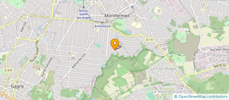 localisation de l'entreprise MONSIEUR ANTONIO GOMES à MONTFERMEIL