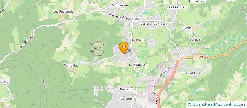 localisation de l'entreprise MONSIEUR ANTONIO GOMES DA SILVA  FELINES