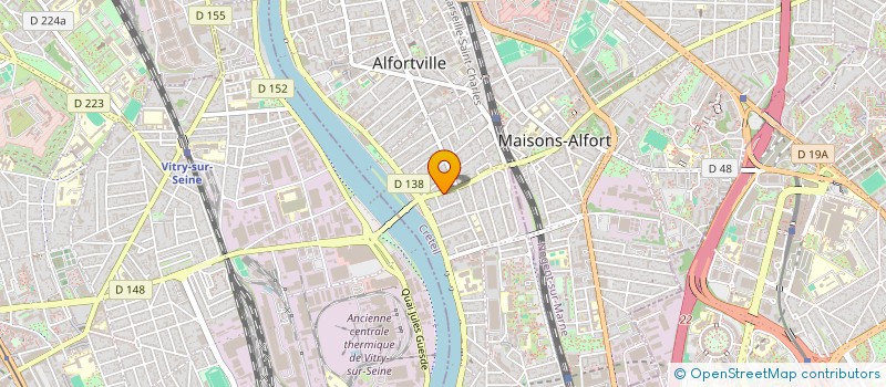 localisation de l'entreprise MONSIEUR ANTONIO GOMES DE CAMPOS à ALFORTVILLE