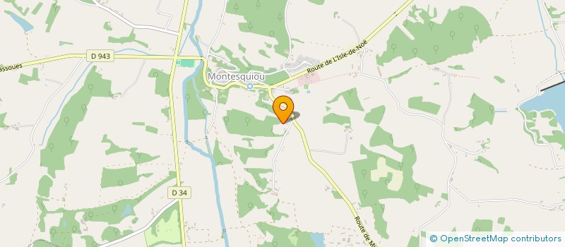 localisation de l'entreprise MONSIEUR ANTONIO GONCALVES  MONTESQUIOU