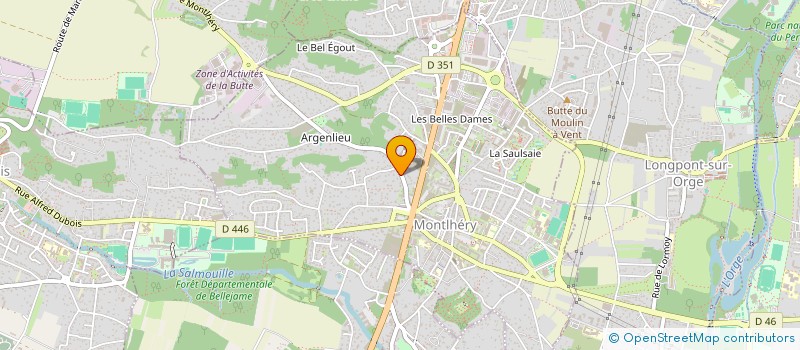 localisation de l'entreprise MONSIEUR ANTONIO GONCALVES  MONTLHERY