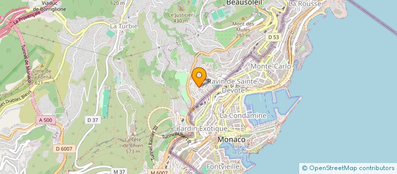 localisation de l'entreprise MONSIEUR ANTONIO GONCALVES DE ANDRADE  BEAUSOLEIL