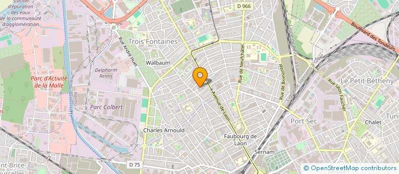 localisation de l'entreprise MONSIEUR ANTONIO GONCALVES PINTO  REIMS