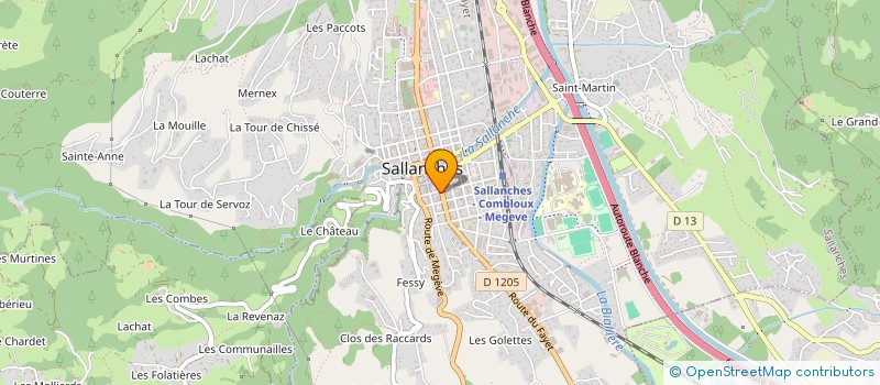 localisation de l'entreprise MONSIEUR ANTONIO GONZALEZ-SANCHEZ à SALLANCHES