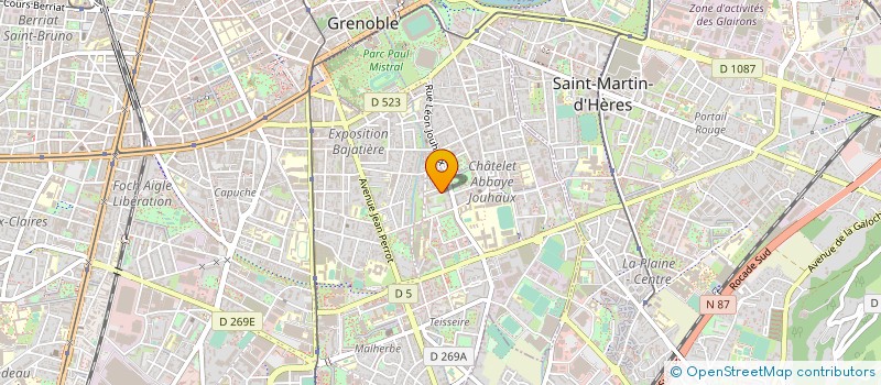 localisation de l'entreprise MONSIEUR ANTONIO GORDON HORMIGO à GRENOBLE