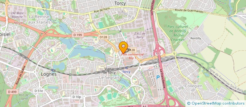 localisation de l'entreprise MONSIEUR ANTONIO GRAVINA  TORCY