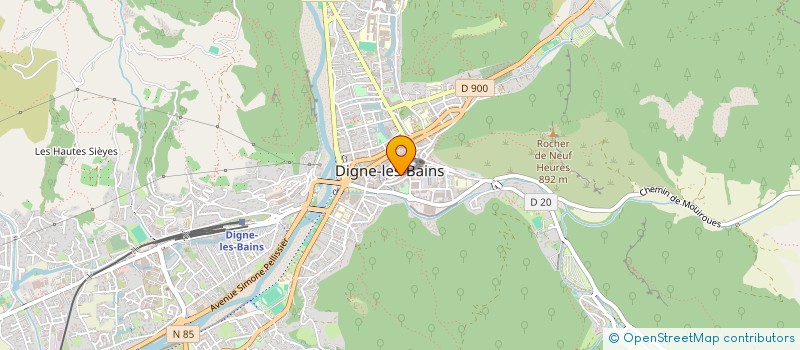 localisation de l'entreprise MONSIEUR ANTONIO GROPER à DIGNE-LES-BAINS