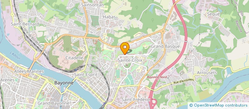 localisation de l'entreprise MONSIEUR ANTONIO HERNANDEZ  BAYONNE