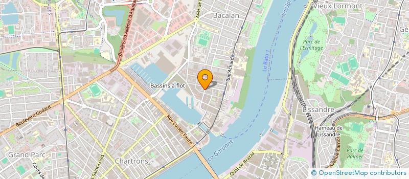 localisation de l'entreprise MONSIEUR ANTONIO HERNANDEZ  BORDEAUX