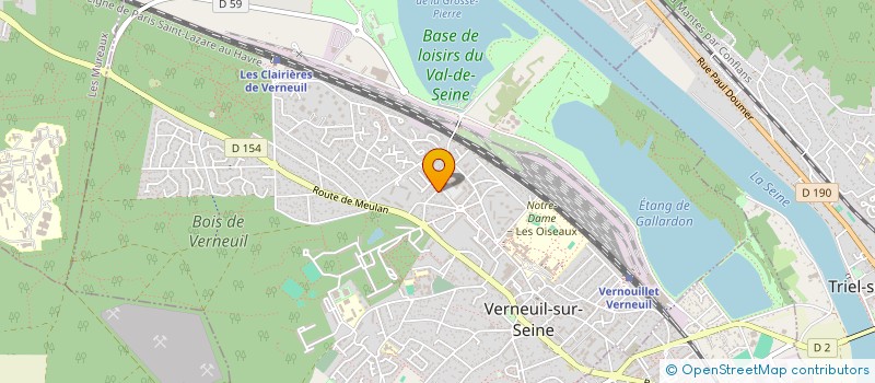 localisation de l'entreprise MONSIEUR ANTONIO ISIDRO  VERNEUIL-SUR-SEINE