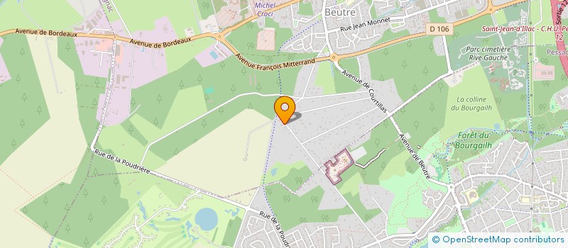 localisation de l'entreprise MONSIEUR ANTONIO JACINTO  MERIGNAC