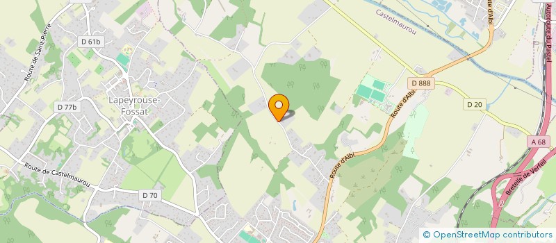 localisation de l'entreprise MONSIEUR ANTONIO JOAQUIM FERREIRA PEREIRA  CASTELMAUROU