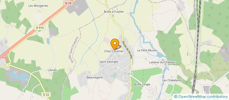 localisation de l'entreprise MONSIEUR ANTONIO JOAQUIM SILVA DA FONTE  CLAIX