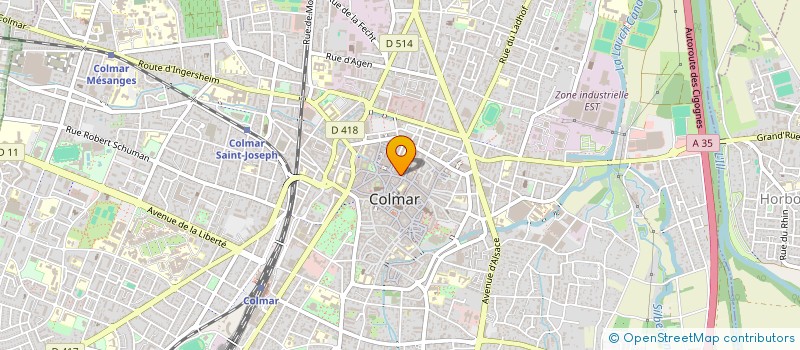 localisation de l'entreprise MONSIEUR ANTONIO KRALOWITCH  COLMAR