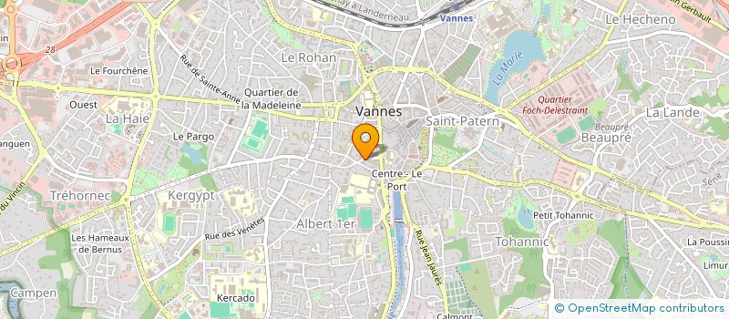 localisation de l'entreprise MONSIEUR ANTONIO KURY à VANNES